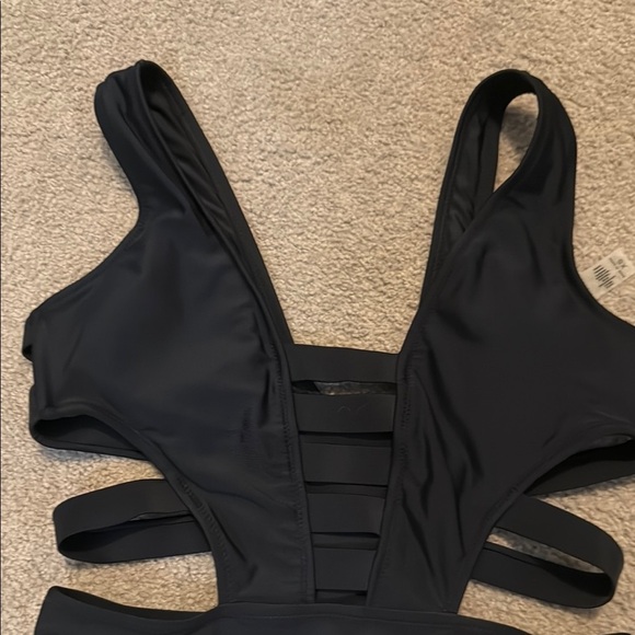 TiniBikini Black One Piece Swimsuit - Picture 6 of 12
